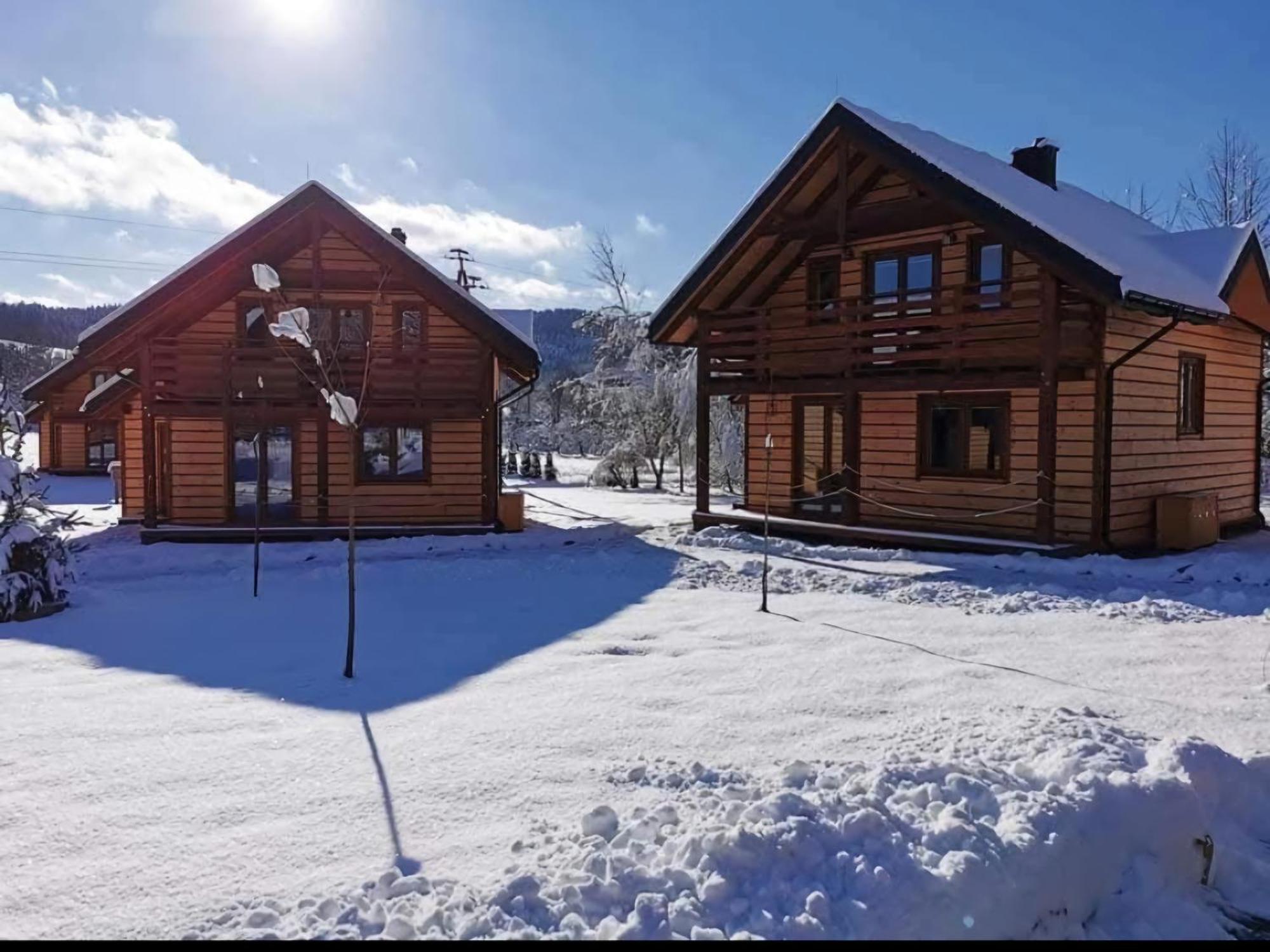 Osada Podroznika - Tel 883-198-802 Caloroczne Domki W Bieszczadach Hoczew Экстерьер фото